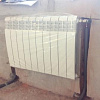 монтаж биметаллических радиаторов отопления с боковым диагональным подключением
