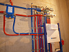 Монтаж водоснабжения и канализации трубами REHAU в таунхаусе