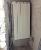 монтаж биметаллических радиаторов отопления из стены с боковым подключением