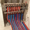 монтаж секционных радиаторов отопления с боковым подключением
