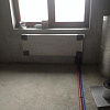 монтаж радиаторов отопления с нижним подключением из стены