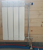 Монтаж радиаторов в двухэтажном деревянном каркасном доме 160 кв.м
