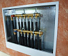 монтаж стальных трубчатых радиаторов отопления с боковым подключением