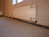 монтаж панельных радиаторов отопления с нижним подключением из стены